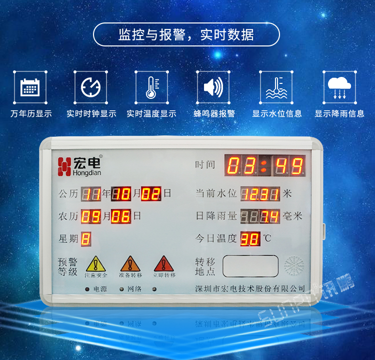 水位監控防汛預警系統 水位監控防汛預警系統