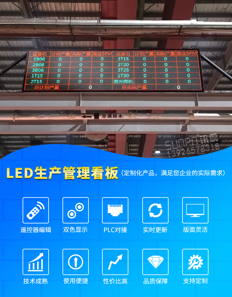 沖壓機生產管理電子看板 沖壓機生產管理電子看板
