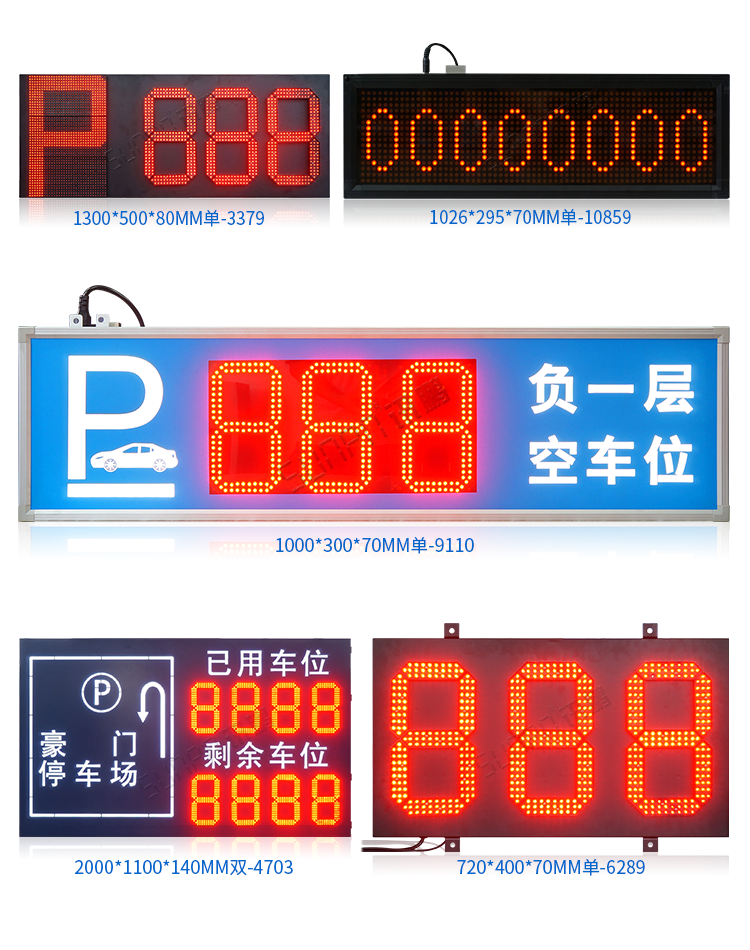 車位引導顯示屏