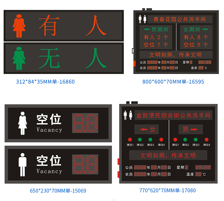 廁所引導系統案例參考