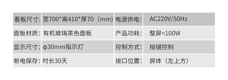 無線安燈呼叫系統產品參數 無線安燈呼叫系統產品參數
