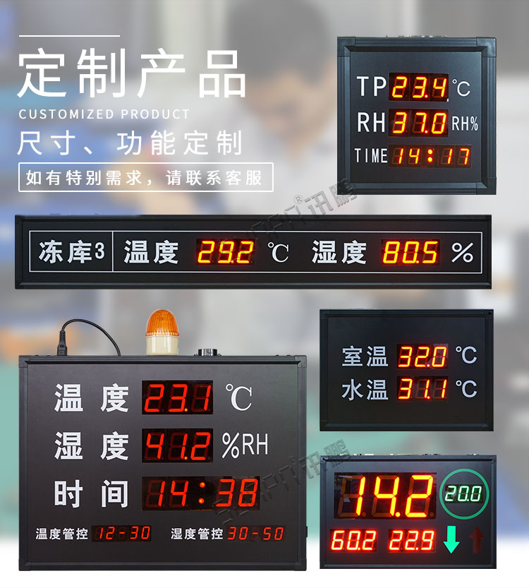 室內(nèi)外環(huán)境監(jiān)測顯示屏產(chǎn)品定制