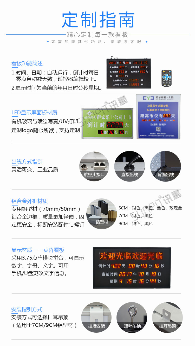 室內(nèi)外環(huán)境監(jiān)測顯示屏定制指導(dǎo)
