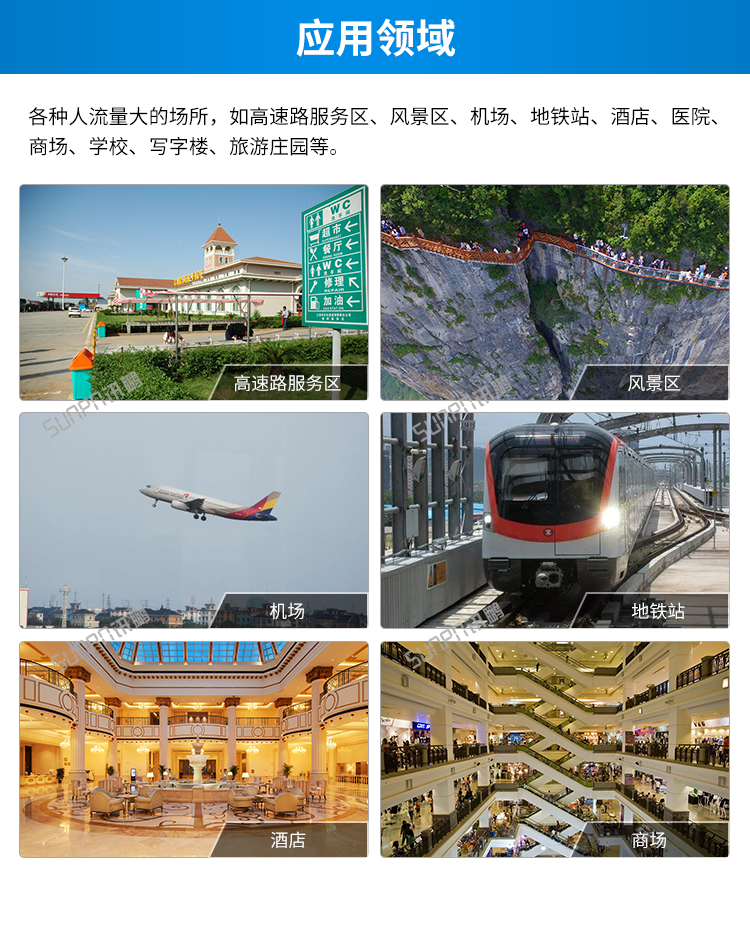 智慧公廁系統應用場景