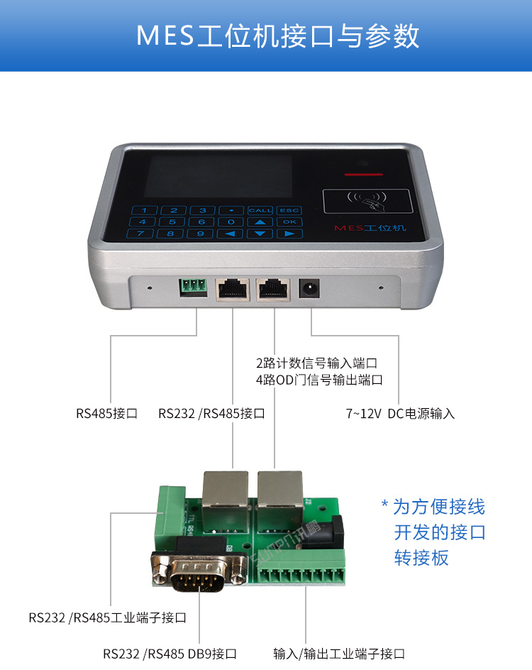 智能MES工位終端接口說明 智能MES工位終端接口說明