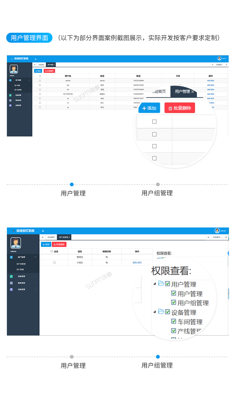 安燈系統(tǒng)客戶(hù)端界面展示