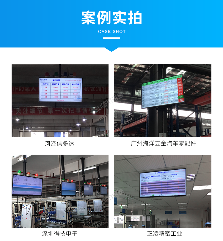 訊鵬生產進度管理系統-現場案例