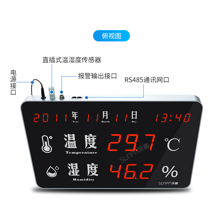 溫濕度顯示屏-產(chǎn)品細(xì)節(jié)