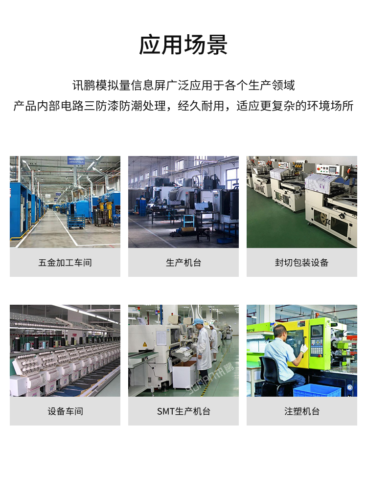 工業(yè)數(shù)據(jù)LED顯示屏-應用場景