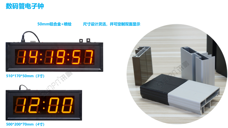 顯示端硬件-數碼管電子鐘