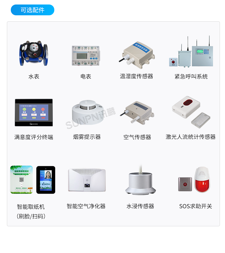 智慧公廁管理系統-相關硬件 智慧公廁管理系統-相關硬件