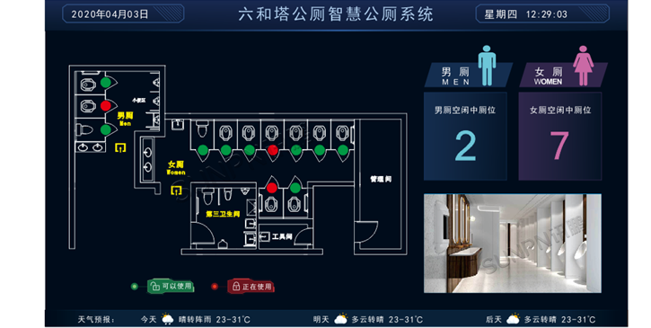 智慧公廁管理系統 智慧公廁管理系統